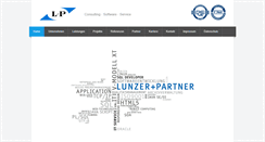 Desktop Screenshot of lunzer-partner.com